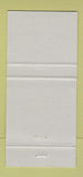 Matchbook Cover - Chuck's Restaurant Alliston ON 30 Strike