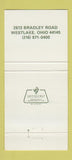 Matchbook Cover - Lakewood Country Club Westlake OH 30 Strike