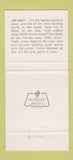 Matchbook Cover - MGM Grand Hotel Jai Alai Reno NV casino 30 Strike