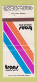 Matchbook Cover - Trans Rent A Car WEAR 30 Strike