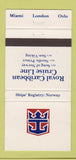 Matchbook Cover - Royal Caribbean Cruise Line 30 Strike