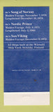 Matchbook Cover - Royal Caribbean Cruise Line 30 Strike