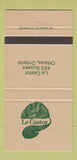 Matchbook Cover - Le Castor Ottawa ON 30 Strike