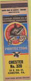 Matchbook Cover - Matchbook Cover Moose Lodge Chester PA