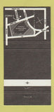 Matchbook Cover - Zorro's Steak House Mississauga ON 30 Strike