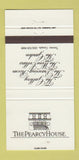 Matchbook Cover - Pearcy House Toronto ON 30 Strike