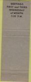 Matchbook Cover - Matchbook Cover Moose Lodge Middletown PA