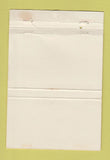 Matchbook Cover - The Hounds Tooth Nashville TN 40 Strike