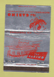 Matchbook Cover - The Casino Rockford IL WORN 40 Strike
