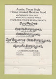 Matchbook Cover - Graciela's Mexican Restaurant Addison TX frog 40 Strike