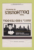 Matchbook Cover - Doll House Strip Clubs girlie CHAIN 40 Strike