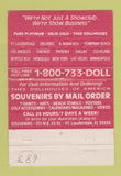 Matchbook Cover - Doll House Strip Clubs girlie CHAIN 40 Strike