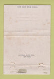 Matchbook Cover - Hermina Peters Lancaster NY IMPRINT WORN 40 Strike