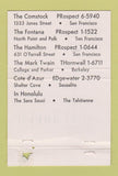 Matchbook Cover - Albert Lovett Corp Apartments San Francisco CA WORN 40 Strike