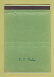 Matchbook Cover - Reynolds Rubber Cleveland OH HF Kulas IMPRINT 40 Strike