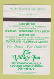 Matchbook Cover - The Village Inn Coconut Grove FL 40 Strike