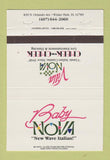 Matchbook Cover - Villa Nova Winter Park FL Italian 40 Strike