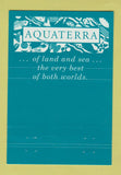 Matchbook Cover - Aquaterra Palm Beach FL 40 Strike