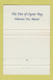 Matchbook Cover - Pier of Oyster Bay Seafood Steak Syosset NY 40 Strike