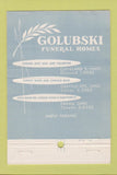 Matchbook Cover - Golubski Funeral Home Parma OH 40 Strike