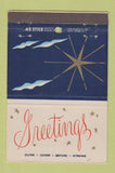 Matchbook Cover - Port Side Boston MA Christmas 40 Stick