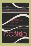 Matchbook Cover - Postrio San Franicsco CA 40 Strike