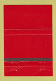 Matchbook Cover - Cafe Fettuccini Norridge IL MISPRINT 40 Strike