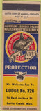 Matchbook Cover - Matchbook Cover Moose Lodge Battle Creek MI