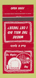 Matchbook Cover - The Dock Naples FL 30 Strike