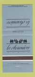 Matchbook Cover - La Chaumiere 30 Strike