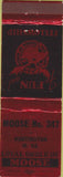 Matchbook Cover - Matchbook Cover Moose Lodge Huntington WV
