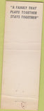 Matchbook Cover - Matchbook Cover Moose Lodge Huntington WV