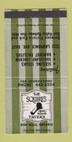 Matchbook Cover - The Squire's Tavern Don Mills ON 30 Strike