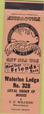 Matchbook Cover - Matchbook Cover Moose Lodge Waterloo IA