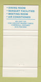 Matchbook Cover - Captain's Inn Cornwall ON 30 Strike