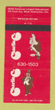 Matchbook Cover - Charlie C Restaurant Tavern Downsview ON 30 Strike