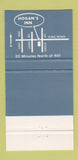 Matchbook Cover - Hogan's Inn King City ON 30 Strike