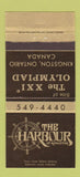Matchbook Cover - The Harbour Kingston ON 30 Strike