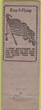 Matchbook Cover - Matchbook Cover Moose Lodge Wimber PA POOR