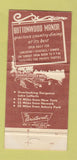 Matchbook Cover - Buttonwood Manor Matawan NJ 30 Strike