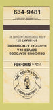 Matchbook Cover - The Boathouse Burlington ON 30 Strike