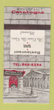 Matchbook Cover - Restaurant A La Catalogne Montreal QC 30 Strike