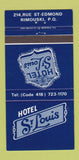 Matchbook Cover - Hotel St Louis Rimouski QC 30 Strike