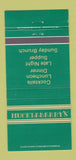 Matchbook Cover - Huckleberry's Restaurant Stuart FL New Canaan CT 30 Strike