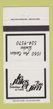 Matchbook Cover - Le Jules Bar Et Jim Quebec QC 30 Strike