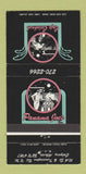 Matchbook Cover - Cafe Calabash Calgary AB 30 Strike