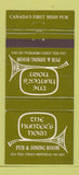 Matchbook Cover - Hunter's Horn Irish Pub Montreal QC 30 Strike