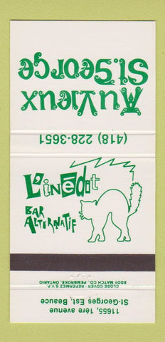 Matchbook Cover - Au Vieux St George Beauce QC 30 Strike
