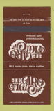 Matchbook Cover - Le Figaro Quebec QC WEAR 30 Strike