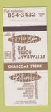 Matchbook Cover - Le Temis Steak Cabano QC 30 Strike